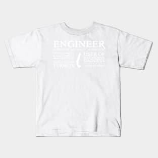 Engineer Kids T-Shirt